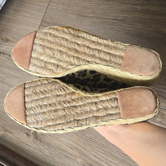 Lauren Ralph Lauren Cecilia Espadrille Jute Wedge Sandals - Picture 5 of 6